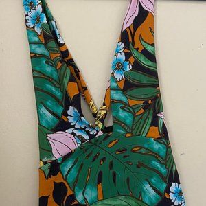 ZARA JUNGLE PRINT SWIMSUIT